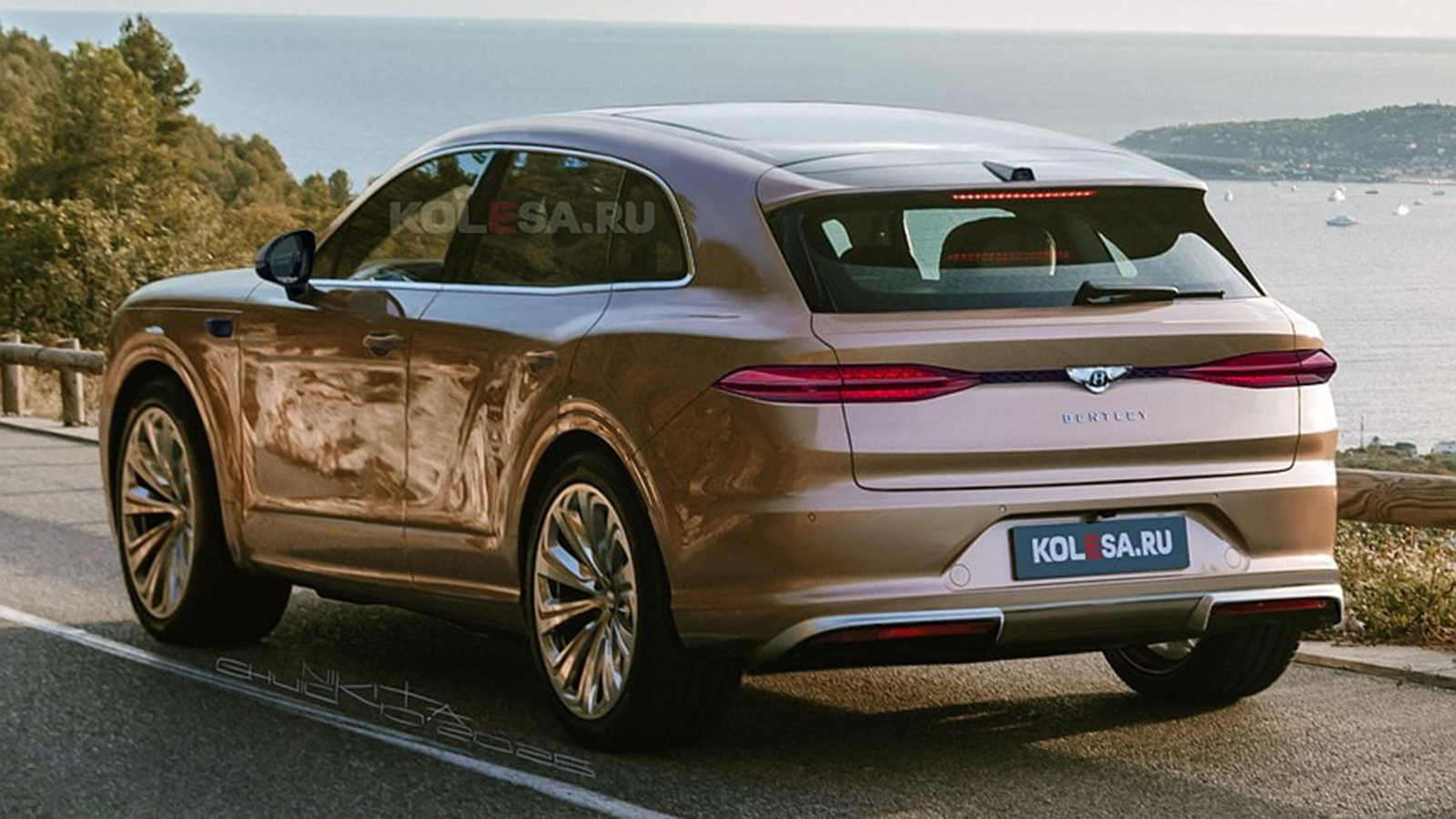 Τα σχέδια είναι ανεξάρτητα της Bentley και προέρχονται από την ιστοσελίδα Kolesa.